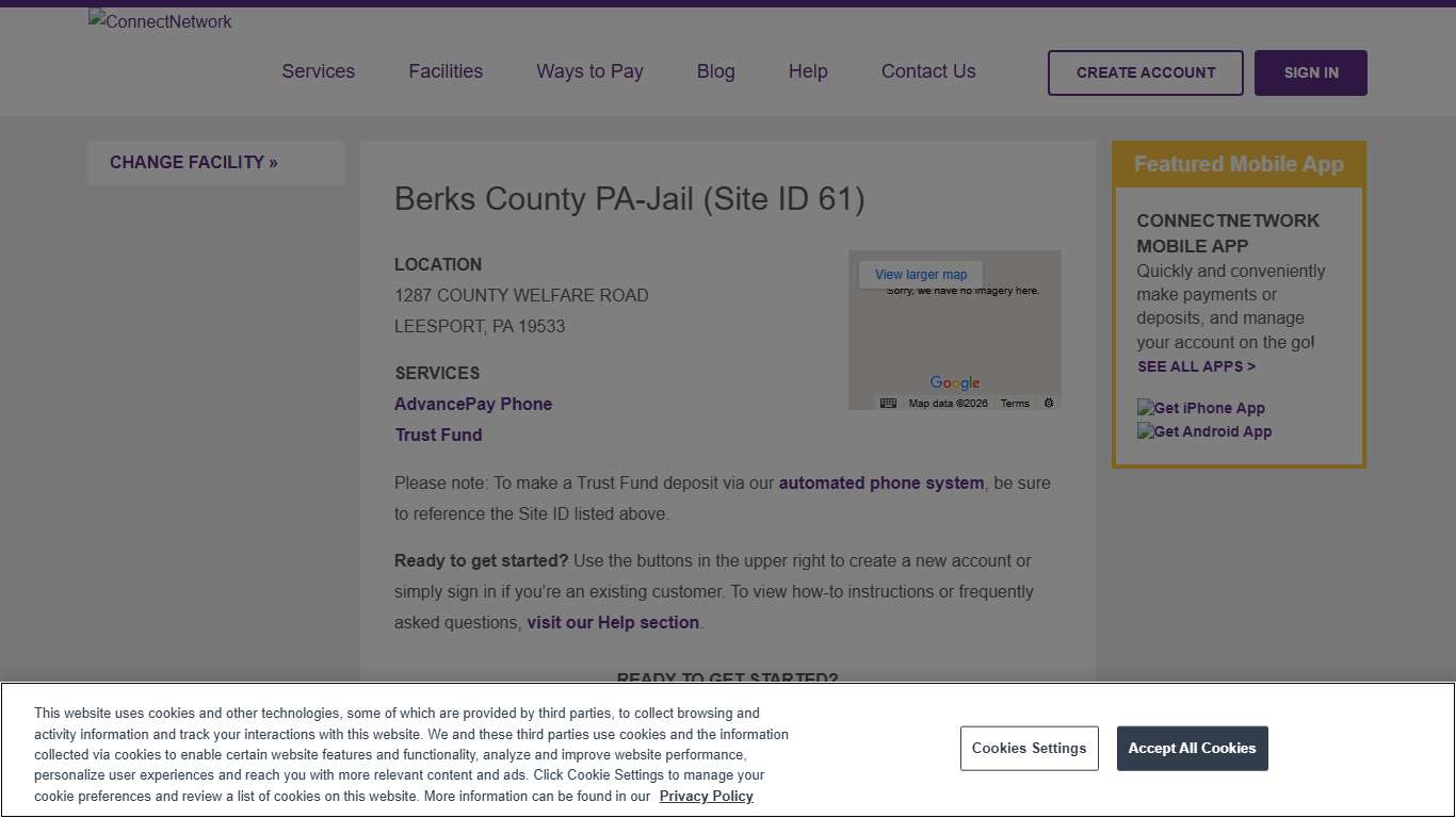 Berks County PA-Jail ConnectNetwork